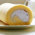 にじジャム's cooksnap of when they made ブルーベリーチーズ♡巨峰のロールケーキ.