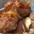 ユルゲン's cooksnap of when they made ハンバーグのトマトソース煮込み.