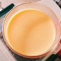 まろしま's cooksnap of when they made 鍋でつくる　★　濃厚なめらかプリン　★.