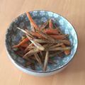 宮ちゃんママ's cooksnap of when they made 簡単！ウマイ！カレーきんぴらごぼう.