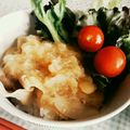 MiD18's cooksnap of when they made 簡単絶品♪おろしポン酢で豚丼.