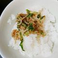てんまい☆'s cooksnap of when they made ご飯にﾋﾟｯﾀﾘ！山東菜としらす炒め.