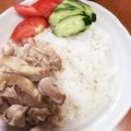みなとのまんま's cooksnap of when they made シンガポールチキンライス（カオマンガイ）.