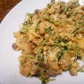 きんさんぎんさん's cooksnap of when they made 豆苗とお麩の卵炒め.