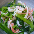 さくら２６'s cooksnap of when they made 小松菜とカニカマの和え物.