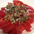 ＊chi〜ko＊'s cooksnap of when they made トマトと玉ねぎのサラダ.