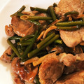 rikomiaiai's cooksnap of when they made 簡単！豚肉とニンニクの芽の炒め物.