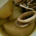 ともみつ３２６'s cooksnap of when they made やわらかイカと大根の煮物♪.