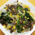クック823Q3O☆'s cooksnap of when they made ✱ほうれん草コーンバター炒め✱.