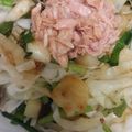 sweetly720's cooksnap of when they made にんにくポテトの☆香ばしツナキャベツ.