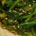 yotms's cooksnap of when they made 甘め味付け祖母の味！ほうれん草胡麻和え.
