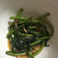 クックFBXUI9☆'s cooksnap of when they made 5分で簡単！しめじと春菊のめんつゆ炒め.