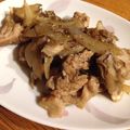 〜tinr～'s cooksnap of when they made 豚バラ肉と玉ねぎのさっぱり梅肉ソース炒め.
