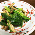 ボンくん's cooksnap of when they made 小松菜としめじのガーリック炒め.