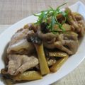 caramel-cookie's cooksnap of when they made ＜豚薄切り肉の甘酢煮＞.