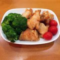 ヘルシーねこたん's cooksnap of when they made 超シンプル☆鶏の唐揚げ塩レモン味.