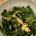 ＡＫＩぴ's cooksnap of when they made 余ったネギみつばニラで簡単サラダ水菜でも.