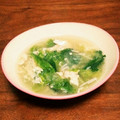 よしみるく's cooksnap of when they made ずぼら管理栄養士の時短レタススープ.