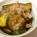 卵せんべい's cooksnap of when they made 味付簡単ズッキーニなすピーマンの揚げ浸し.