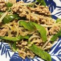 ☆ちゅうたん☆'s cooksnap of when they made ひき肉とピーマンのピリ辛甘炒め.