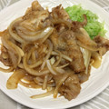 tanoyuki's cooksnap of when they made 簡単、豚のしょうが焼き。.
