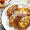 クルクルぴょこりん's cooksnap of when they made ココナッツミルクのフレンチトースト.