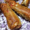 まもくるりん's cooksnap of when they made 手作り春巻き♪具をたっぷり入れて♪.