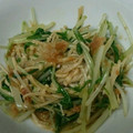miyarobo's cooksnap of when they made 簡単☆水菜とえのきのあえもの.