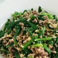 rukiruna's cooksnap of when they made ご飯がすすむ！　簡単♪ニラ玉ミンチ炒め.