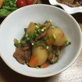 chi−ちゃん's cooksnap of when they made タコじゃが★（タコとじゃが芋の煮物）.