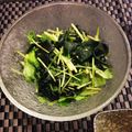 ザックmama's cooksnap of when they made 三つ葉とワカメのナムル.
