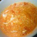 シンバの母's cooksnap of when they made ☆卵入りトマトスープ.