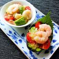 カルン's cooksnap of when they made 大根おろしで海鮮サラダ☆アボカドココット.