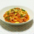 まあまま☆0403's cooksnap of when they made ケッチャプ味の✿イタリアン焼きうどん✿.
