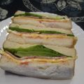 ジョングレ's cooksnap of when they made 厚焼き玉子のサンドイッチ♪.
