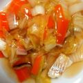 imosa's cooksnap of when they made タラとたっぷり野菜のトロトロあんかけ♪.