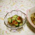 ﾁｲﾁｬﾝﾏﾏ's cooksnap of when they made 簡単☆梅酢で酢の物、たたき梅？.