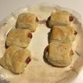 ほしコ's cooksnap of when they made 冷凍パイシートdeウインナーパイ♪.