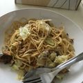 クックLRGJF8☆'s cooksnap of when they made さば缶でペペロンチーノ.