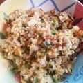 ジル子's cooksnap of when they made 簡単！炊き込みご飯リメイクチャーハン！.