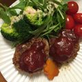 rm201's cooksnap of when they made お肉屋さんのハンバーグ.
