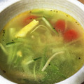 Albanana's cooksnap of when they made きゅうりとトマトのスープ.