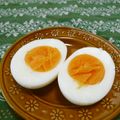 赤い電話's cooksnap of when they made 電子レンジでゆで卵！.
