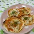 赤い電話's cooksnap of when they made カリッと餃子の皮でピザ♡.