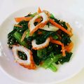 taako1552's cooksnap of when they made 小松菜とちくわの胡麻和え.