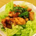maiharunao's cooksnap of when they made 鶏から揚げ☆梅ソース和え.