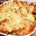 あんずてぃー☆'s cooksnap of when they made 鶏と野菜の和風チーズ焼き.