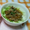 ☆mariten☆'s cooksnap of when they made パパッと簡単☆豚丼♪.