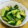ちょこにん's cooksnap of when they made きゅうりの簡単つけもの.