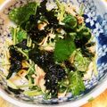 ぴんくみんと's cooksnap of when they made ささみと三つ葉の海苔サラダ.